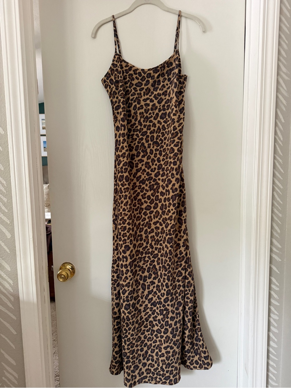 Abercrombie leopard maxi